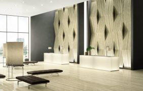Piso Porcelanato Travertino